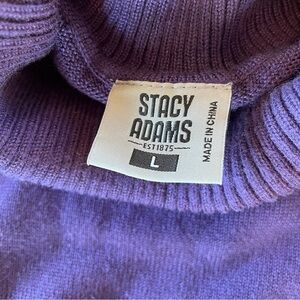 Stacy Adams men’s Purple Sweater